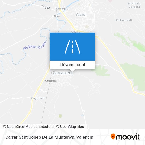 Mapa Carrer Sant Josep De La Muntanya