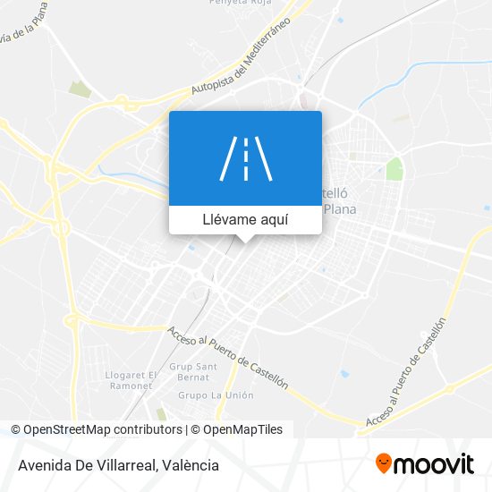 Mapa Avenida De Villarreal