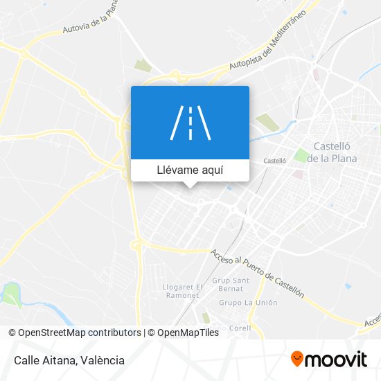Mapa Calle Aitana