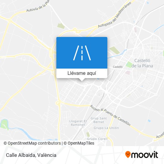 Mapa Calle Albaida