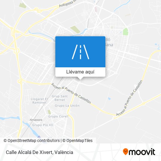 Mapa Calle Alcalá De Xivert