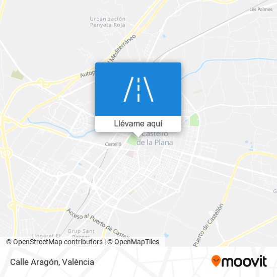 Mapa Calle Aragón