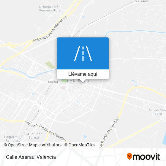 Mapa Calle Asarau