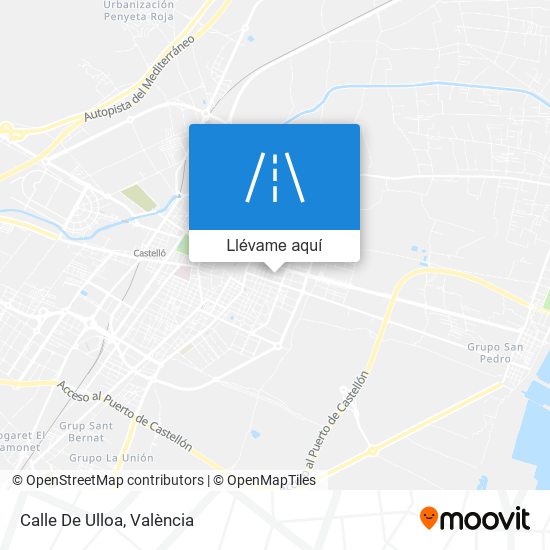 Mapa Calle De Ulloa