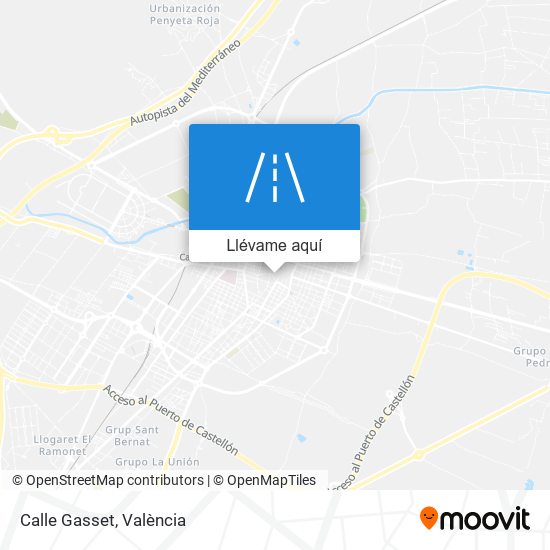 Mapa Calle Gasset