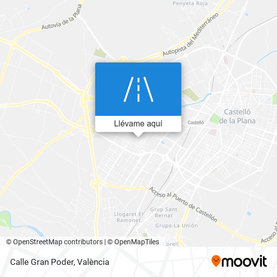 Mapa Calle Gran Poder