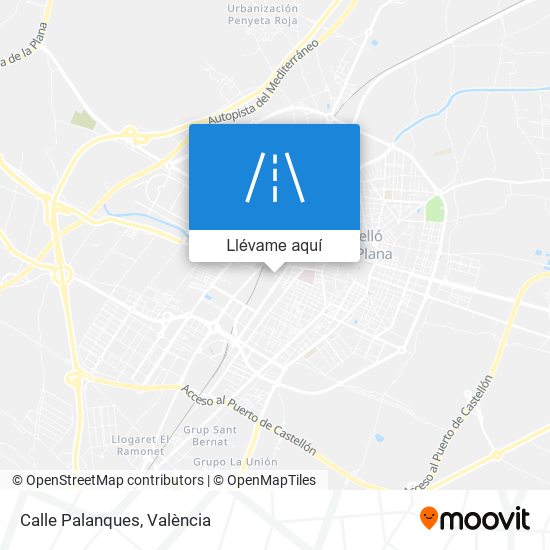 Mapa Calle Palanques