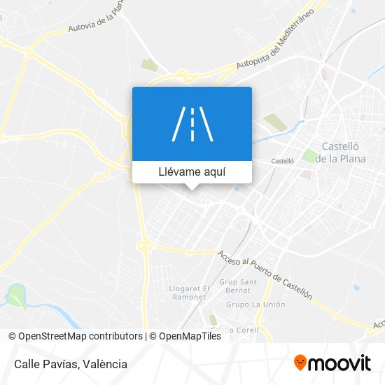Mapa Calle Pavías