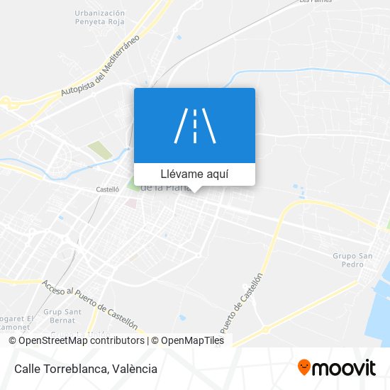 Mapa Calle Torreblanca