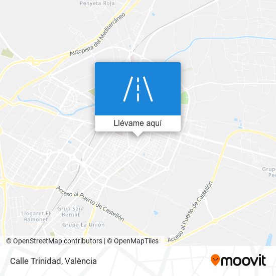 Mapa Calle Trinidad