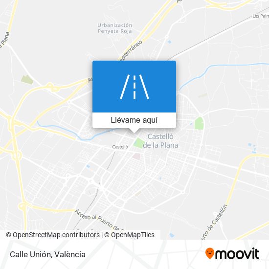 Mapa Calle Unión