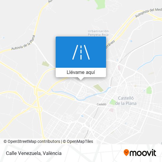 Mapa Calle Venezuela