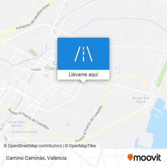 Mapa Camino Caminàs