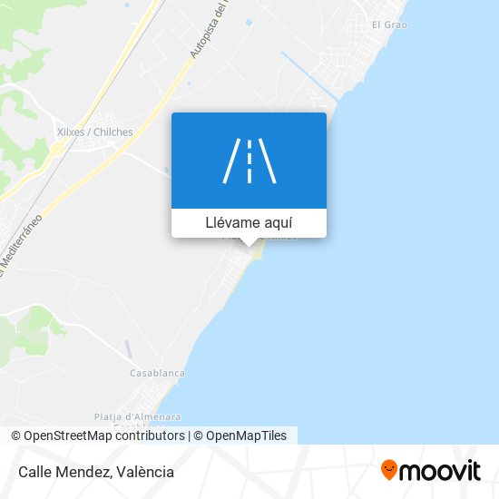 Mapa Calle Mendez