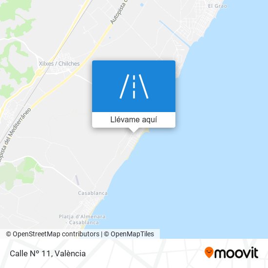 Mapa Calle Nº 11