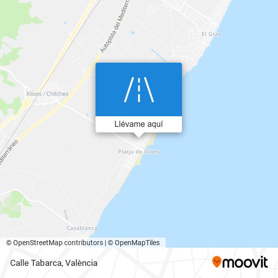 Mapa Calle Tabarca