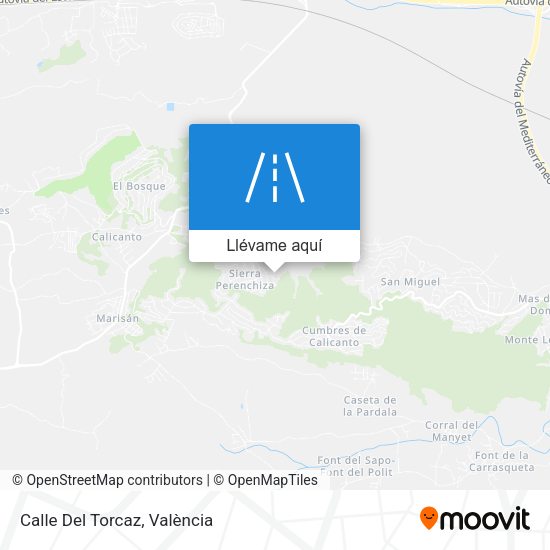 Mapa Calle Del Torcaz