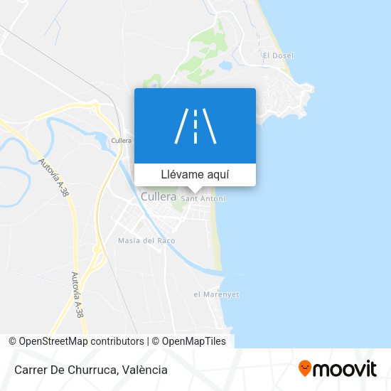 Mapa Carrer De Churruca