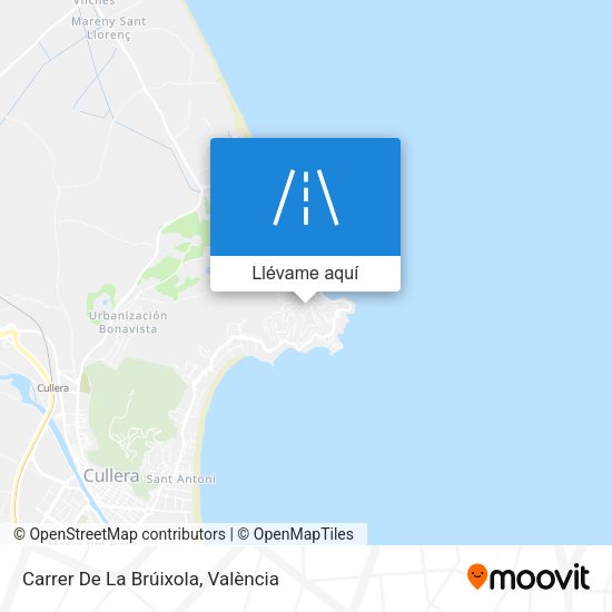 Mapa Carrer De La Brúixola