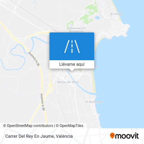 Mapa Carrer Del Rey En Jaume