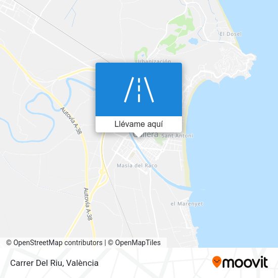 Mapa Carrer Del Riu