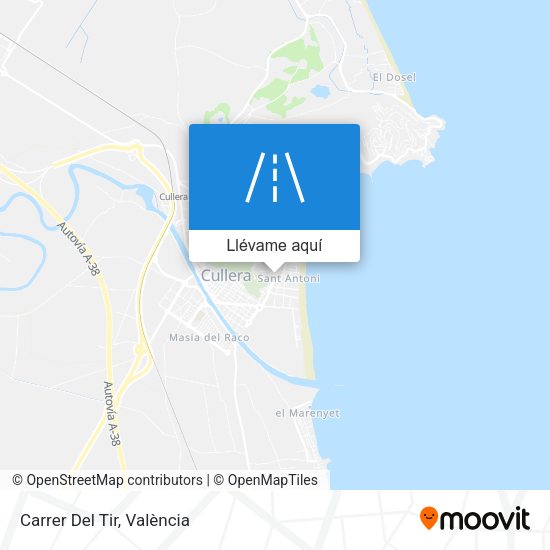 Mapa Carrer Del Tir