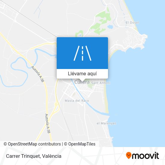 Mapa Carrer Trinquet