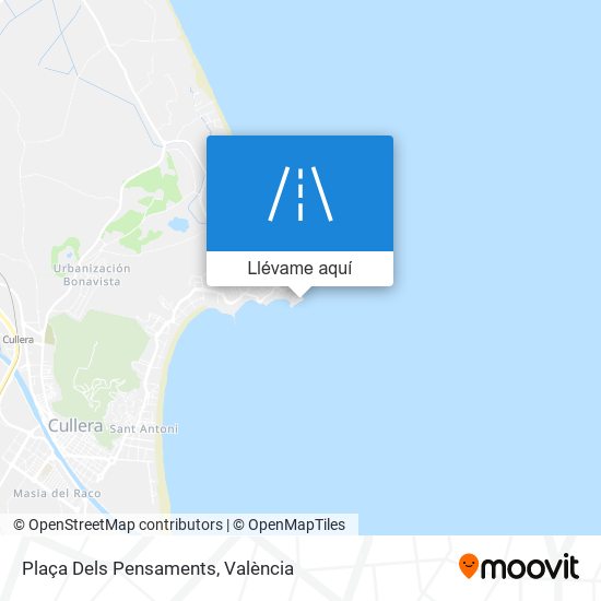 Mapa Plaça Dels Pensaments