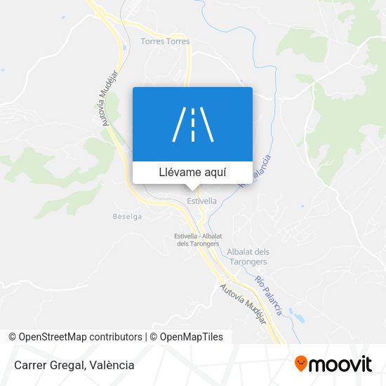 Mapa Carrer Gregal