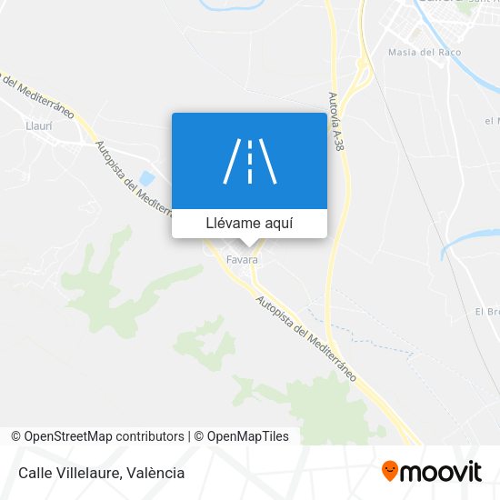 Mapa Calle Villelaure