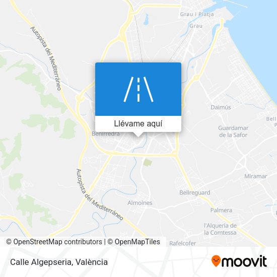 Mapa Calle Algepseria