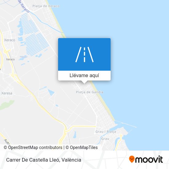Mapa Carrer De Castella Lleó