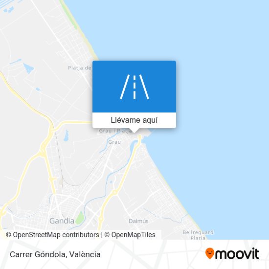 Mapa Carrer Góndola