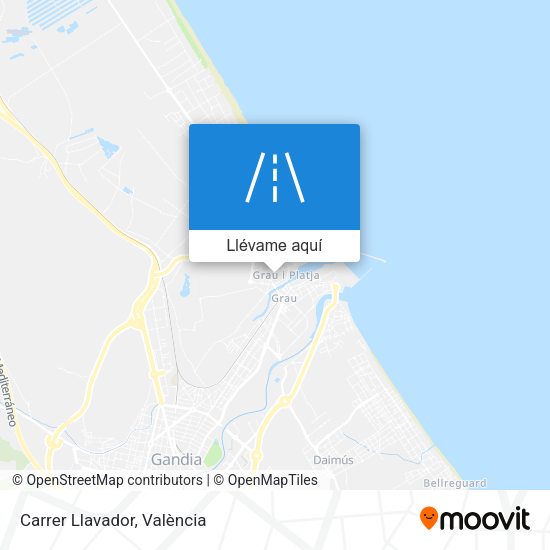 Mapa Carrer Llavador