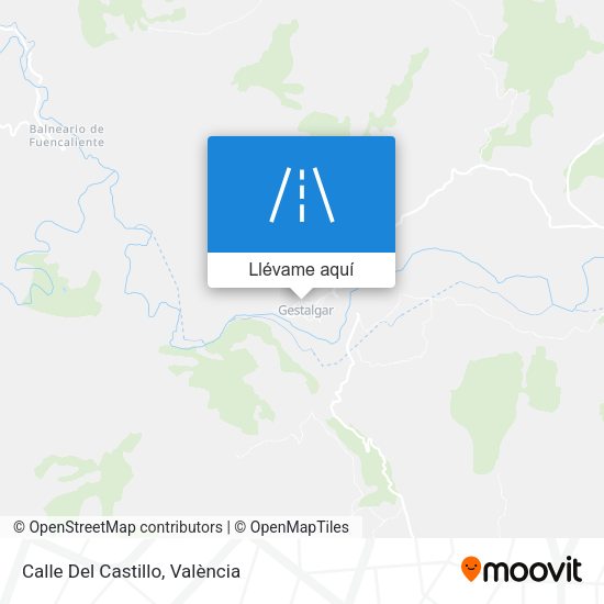 Mapa Calle Del Castillo