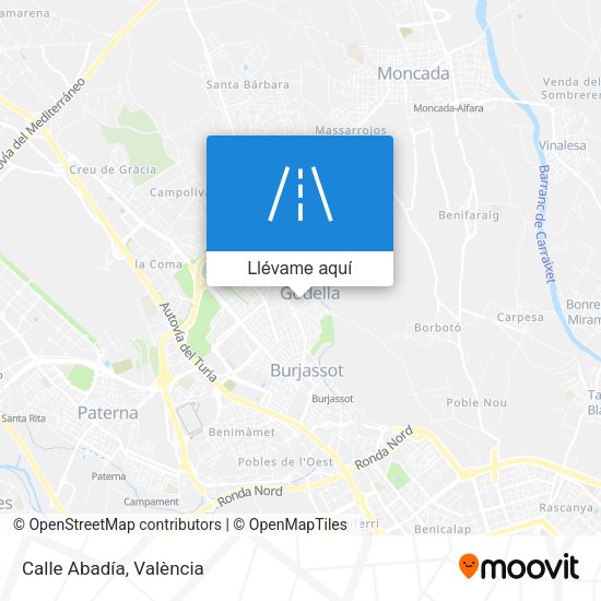 Mapa Calle Abadía