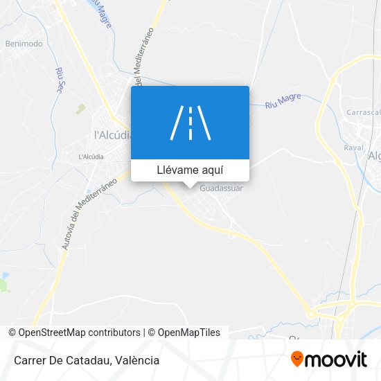 Mapa Carrer De Catadau