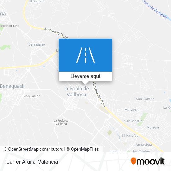 Mapa Carrer Argila