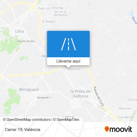 Mapa Carrer 19