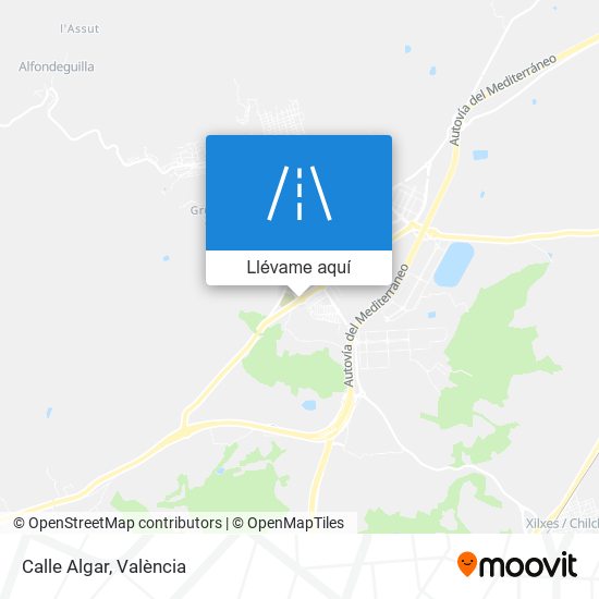 Mapa Calle Algar