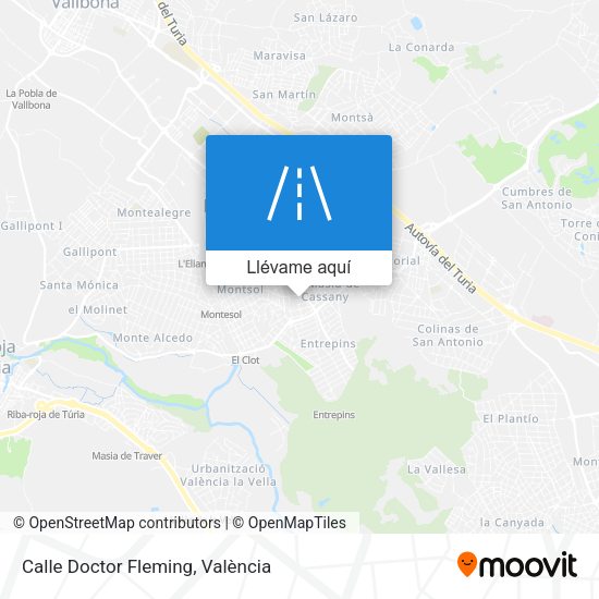 Mapa Calle Doctor Fleming