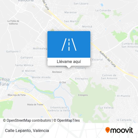 Mapa Calle Lepanto