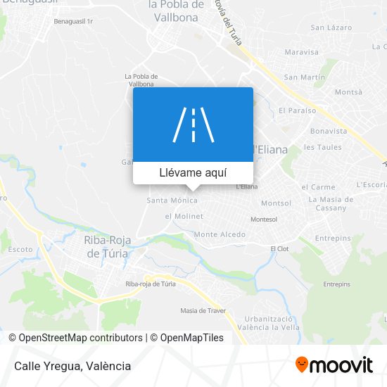 Mapa Calle Yregua