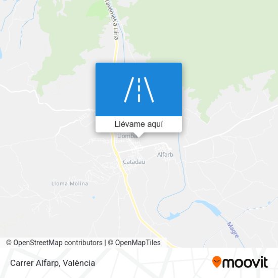 Mapa Carrer Alfarp