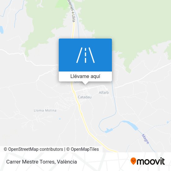 Mapa Carrer Mestre Torres