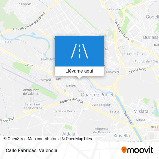 Mapa Calle Fábricas
