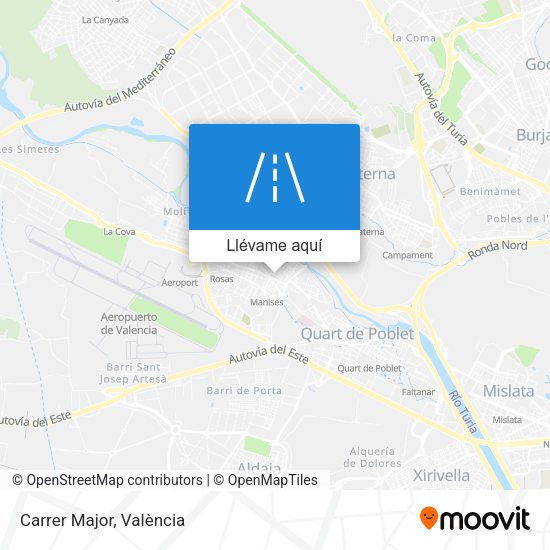 Mapa Carrer Major