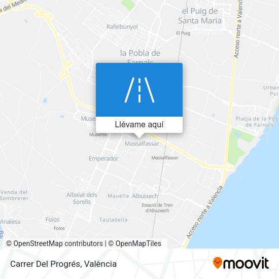 Mapa Carrer Del Progrés