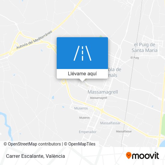 Mapa Carrer Escalante