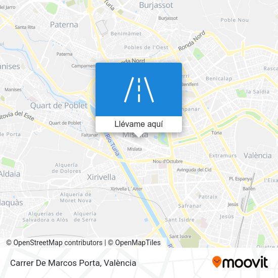 Mapa Carrer De Marcos Porta